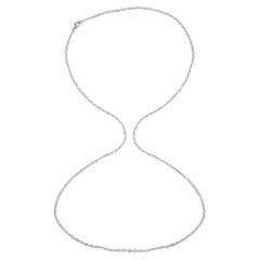 Rose Cut Diamond Layered Necklace