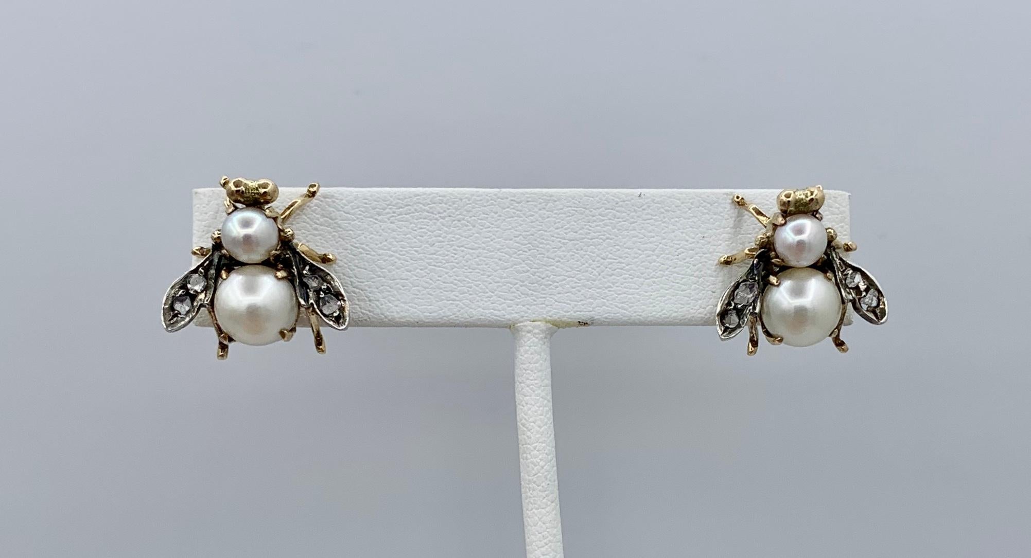 insect earrings