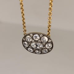 Rose-Cut Diamond Necklace