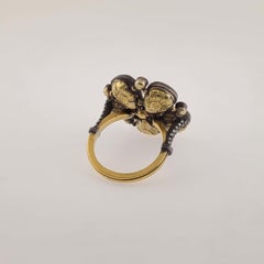 Rose-Cut Diamond Ring, Flower