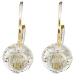 Rose Cut Diamonds Gold Earrings Rose Cut Diamonds Gold Earrings