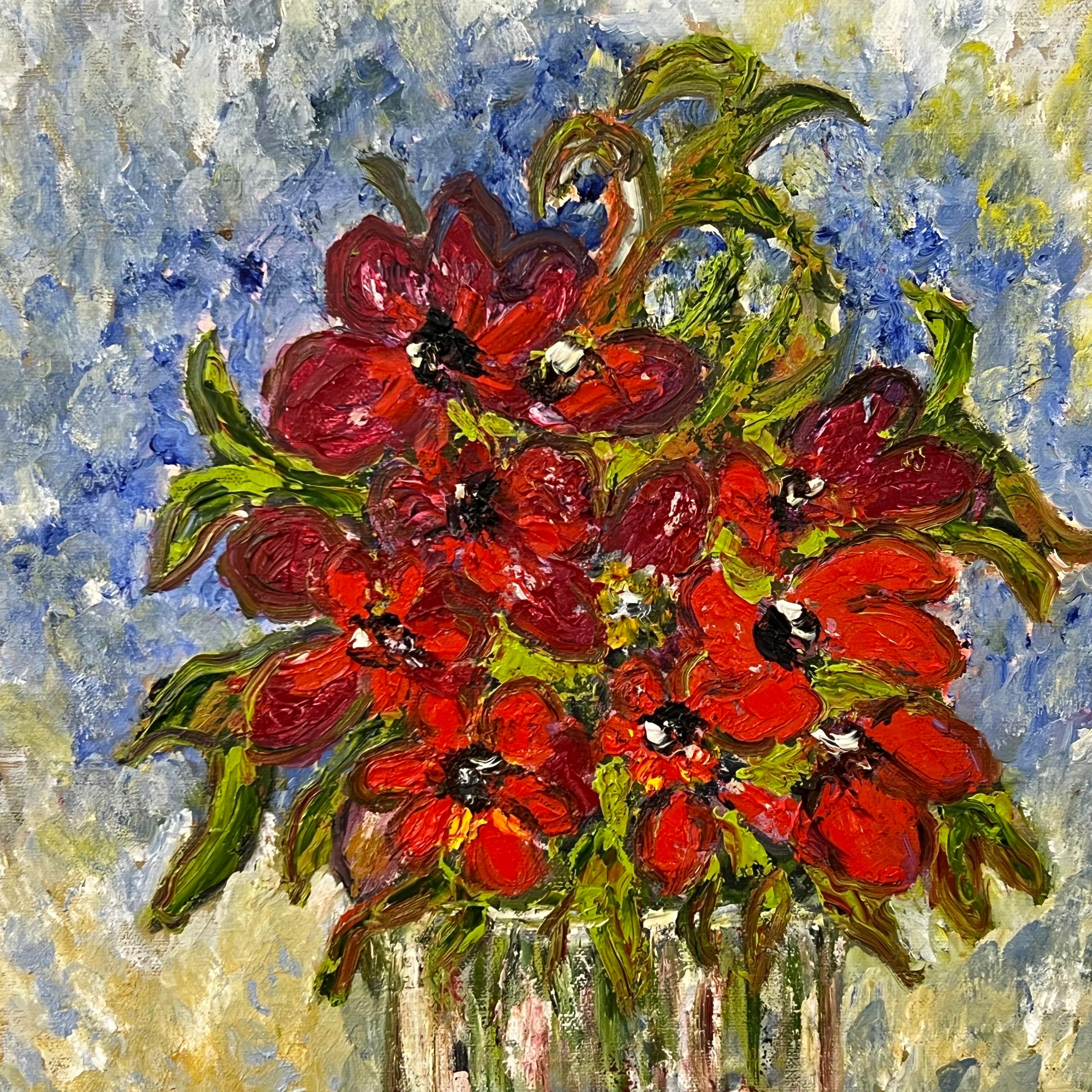 red roses paintings