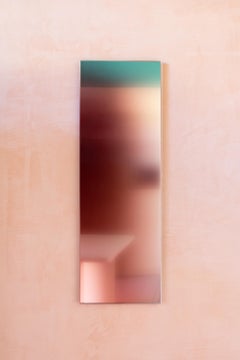 Specchio con sfumatura "Rose Foggy"