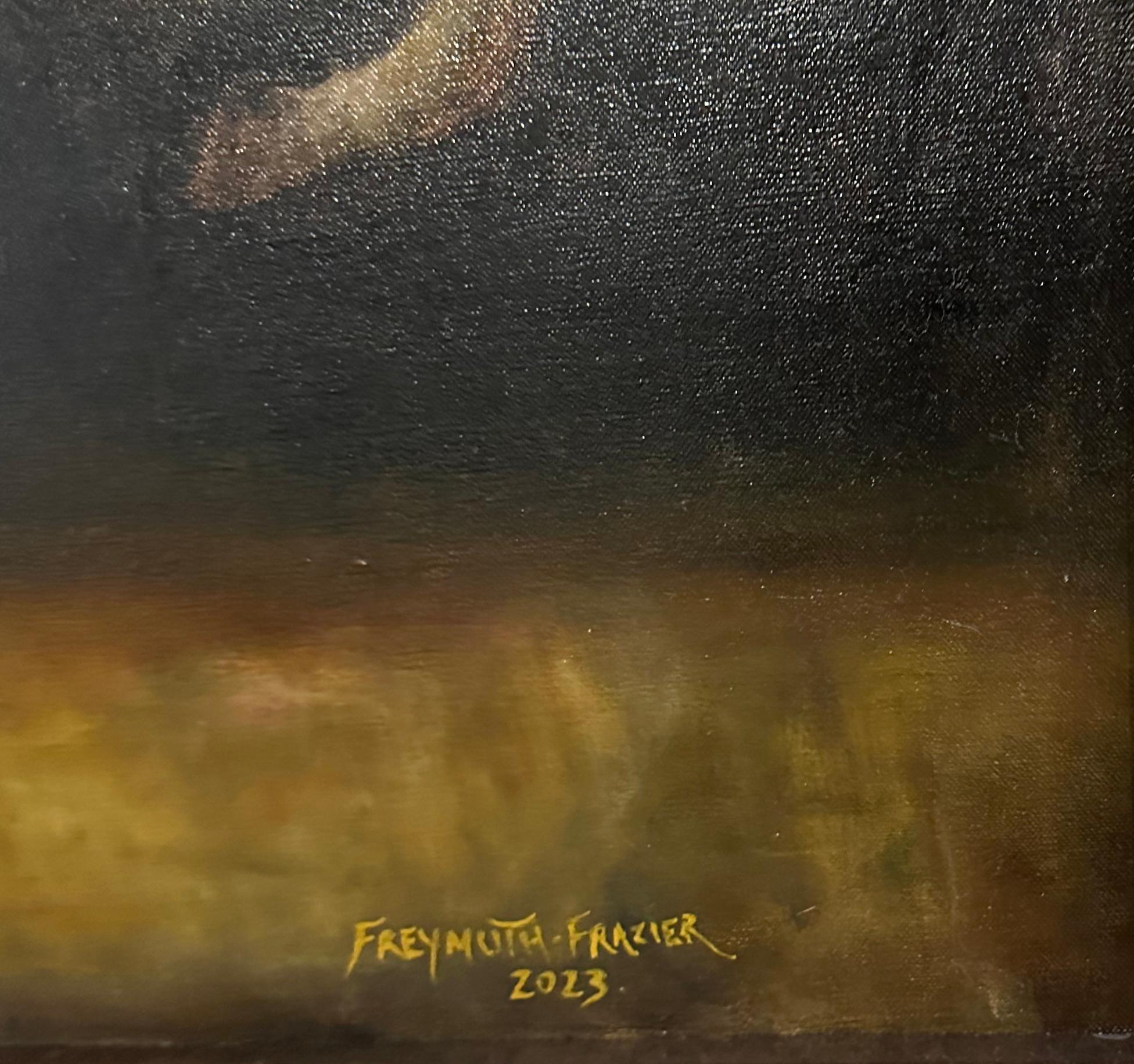 Cave Dreams - Huile originale - Rose Freymuth-Frazier en vente 10