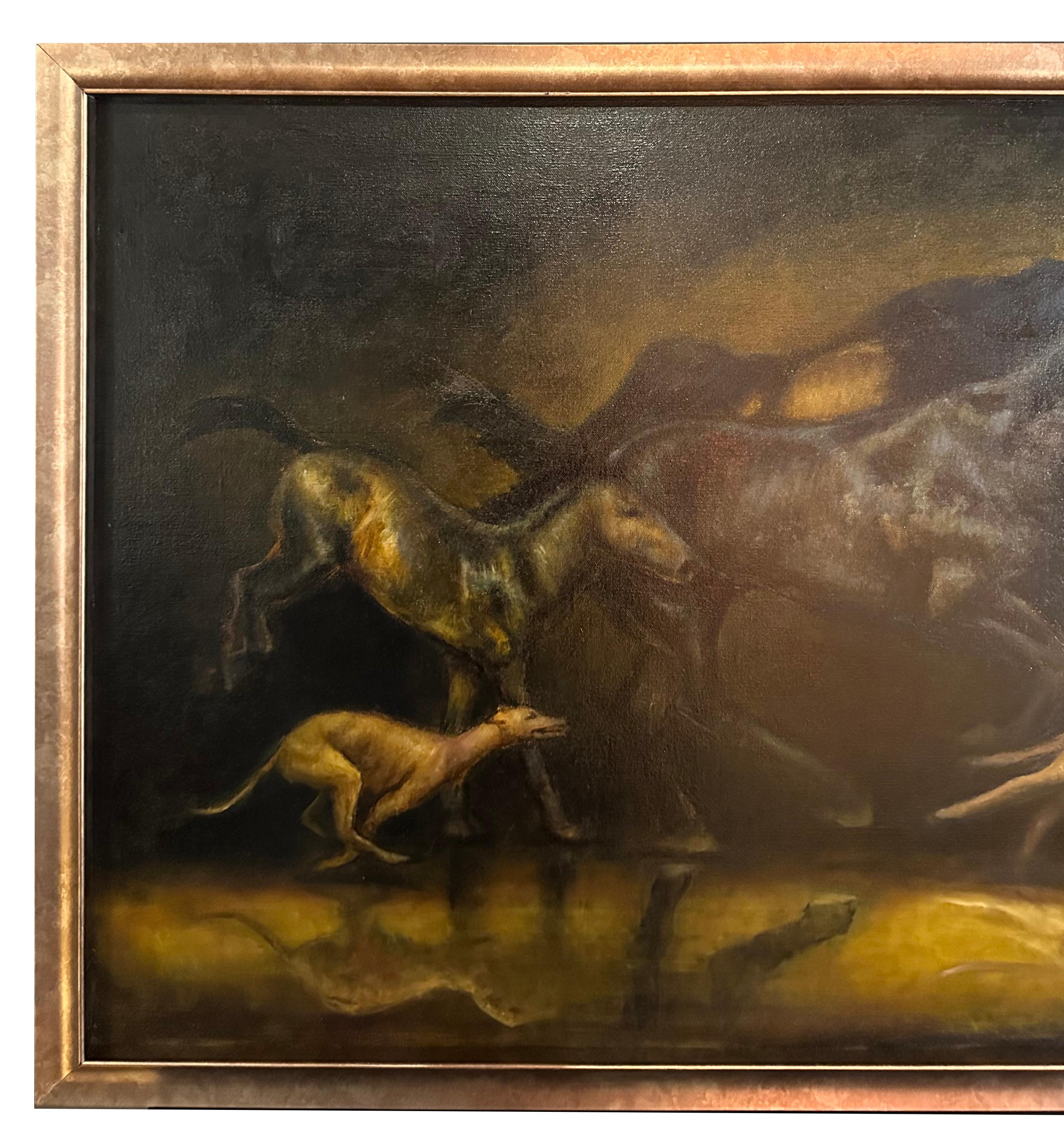 Cave Dreams - Huile originale - Rose Freymuth-Frazier en vente 3