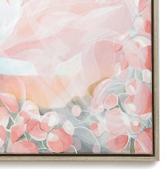 Light & Leaves - Contemporary Expressionist Jungle Landscape Painting, 2024