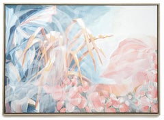 Licht & Blätter - Contemporary Expressionist Jungle Landscape Painting, 2024