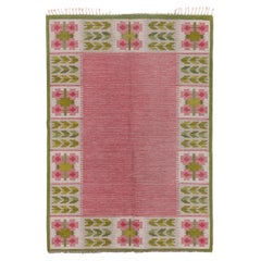 Vintage Rose Garden Kilim