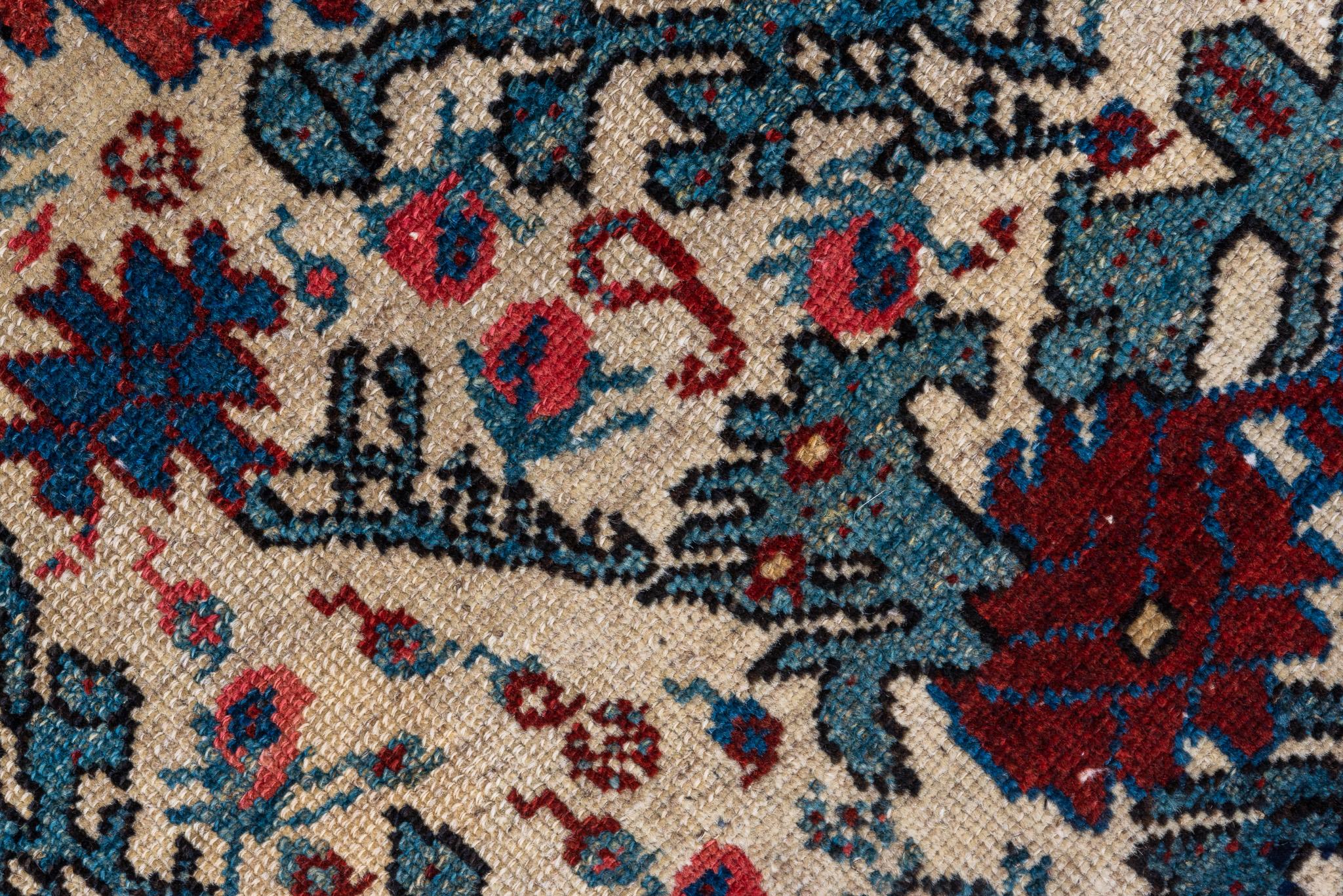 Rose Garden Mat Vintage Malayer For Sale 1