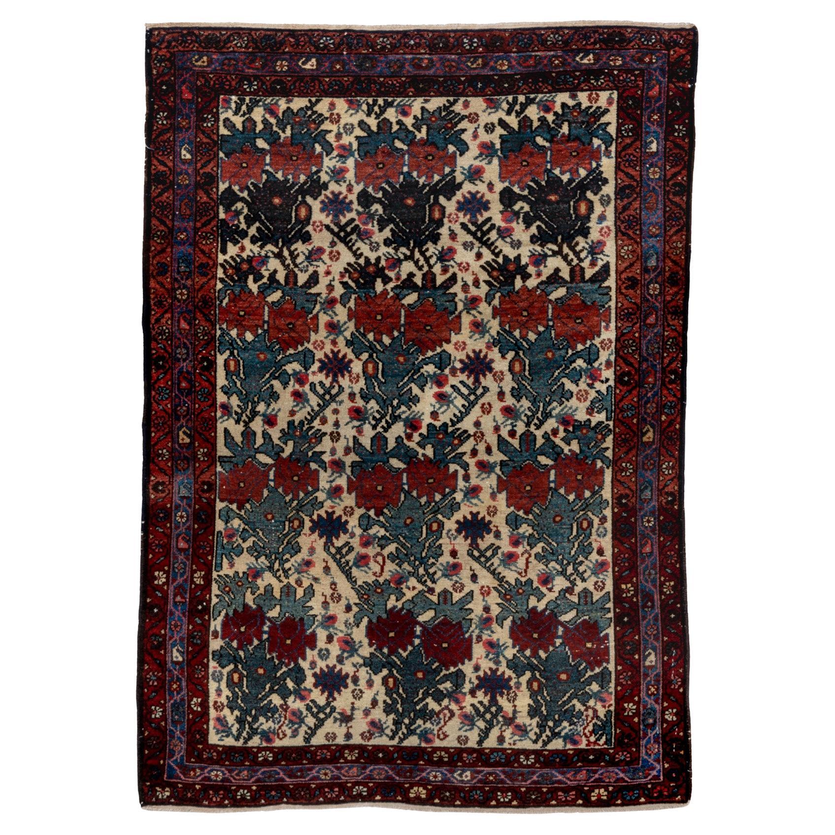 Rose Garden Mat Vintage Malayer For Sale