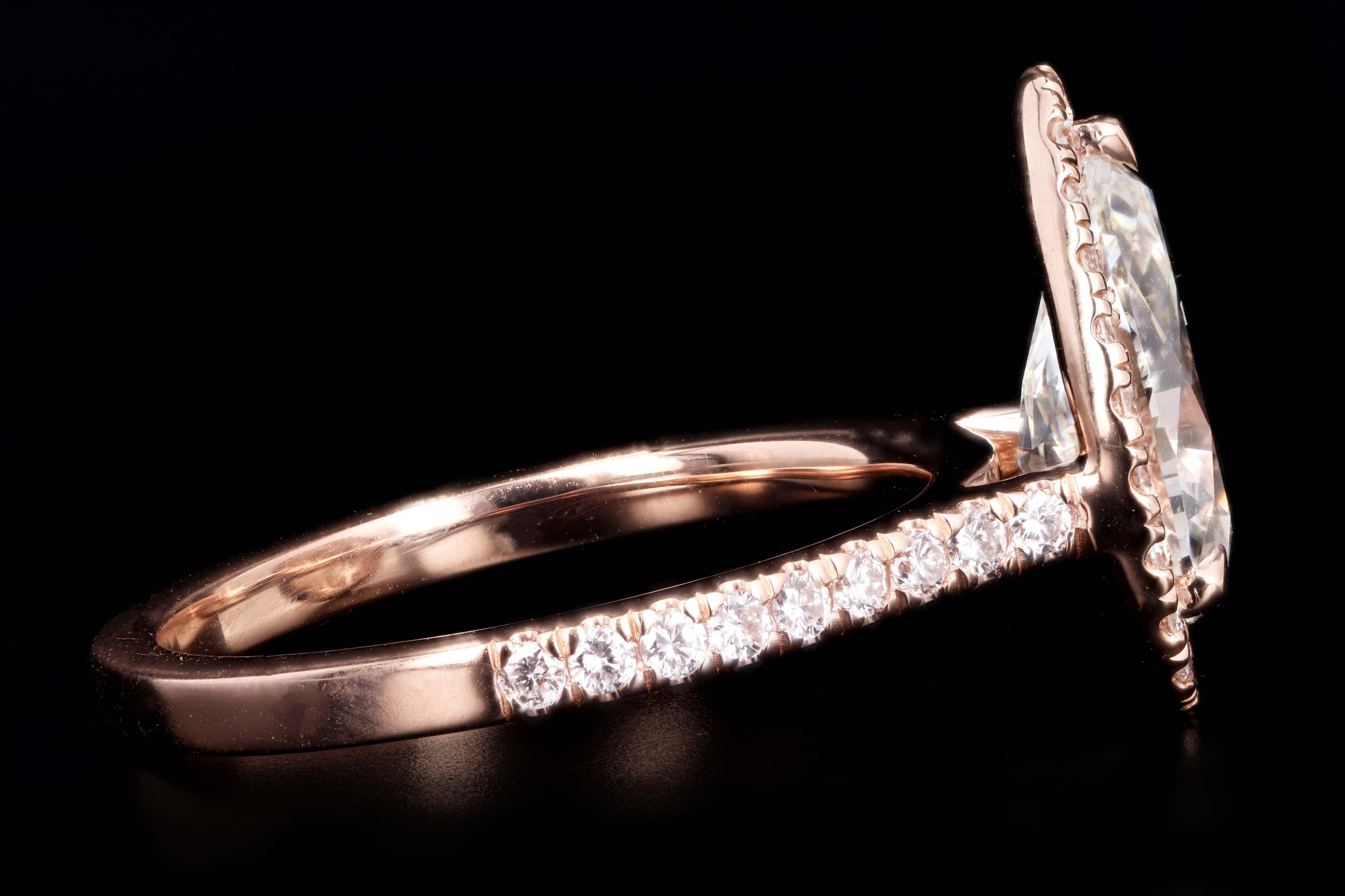 brilliant cut halo engagement rings