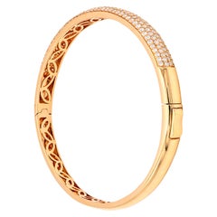 Rose Gold and Diamond Bracelet