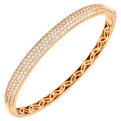 Armband aus Roségold und Diamanten