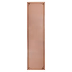 Rose Gold Back Painted Mirror No. 01, France 1920s