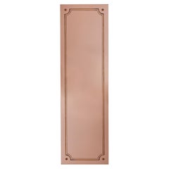 Rose Gold Back Painted Mirror No. 07, France 1920s