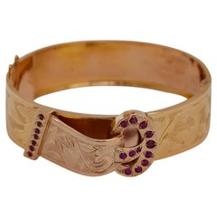 Rose Gold Bangle Bracelet from Portugal