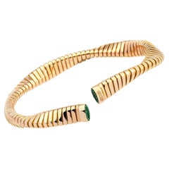 Brazalete de Oro Rosa con Micromosaico Decorado a Mano
