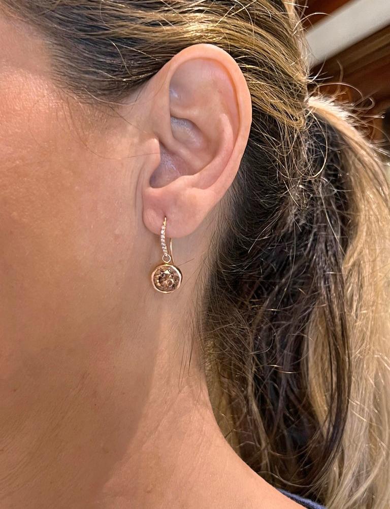 swarovski bella earrings gold
