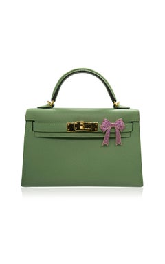 Sac personnalisé avec nœud en or rose Bijoux