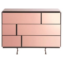 Rose Gold Chest of Drawers by SEM