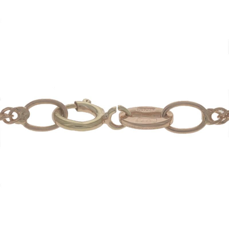 Donna Collana di chiavi scheletriche con diamanti in oro rosa da 18