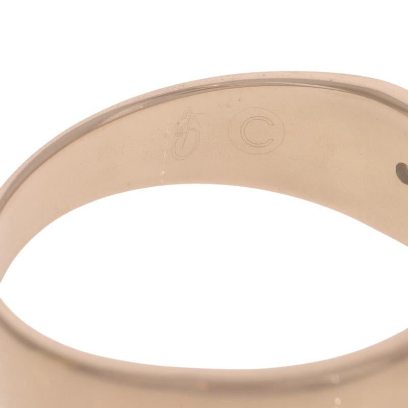 Fede nuziale da uomo con diamante in oro rosa - Anello tondo Brilliante .50ctw 10k in vendita 1