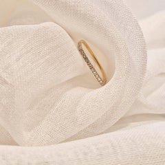 Rose Gold Diamond Square Wedding Ring Band