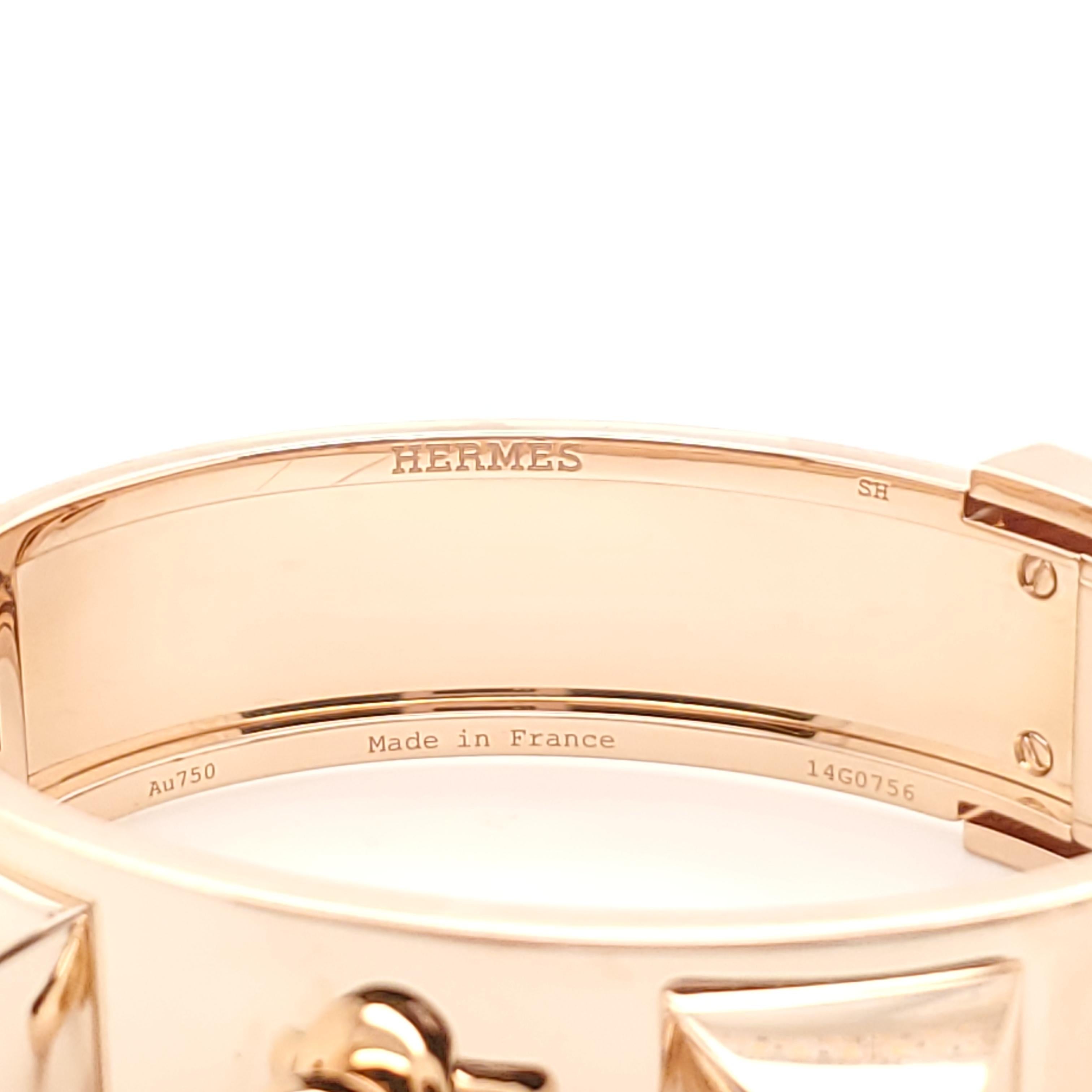 hermes collier de chien diamond bracelet