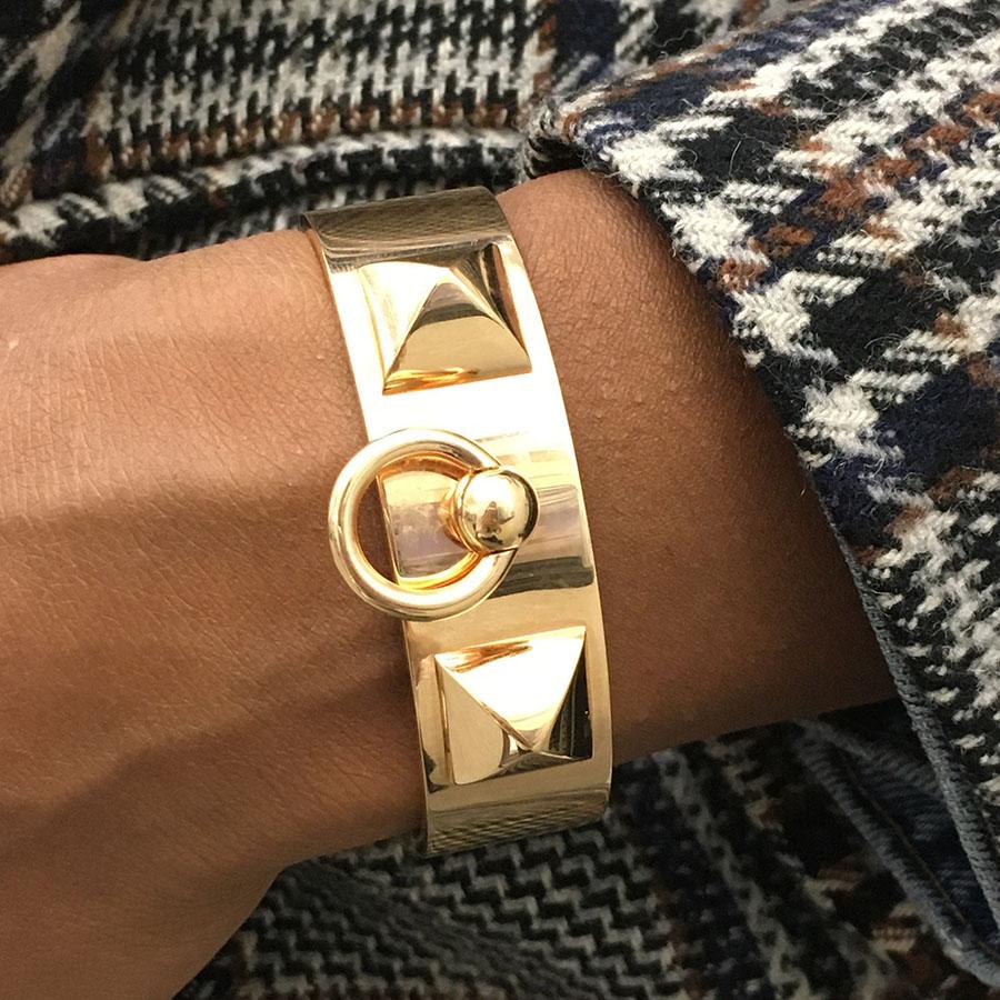 collier de chien rose gold