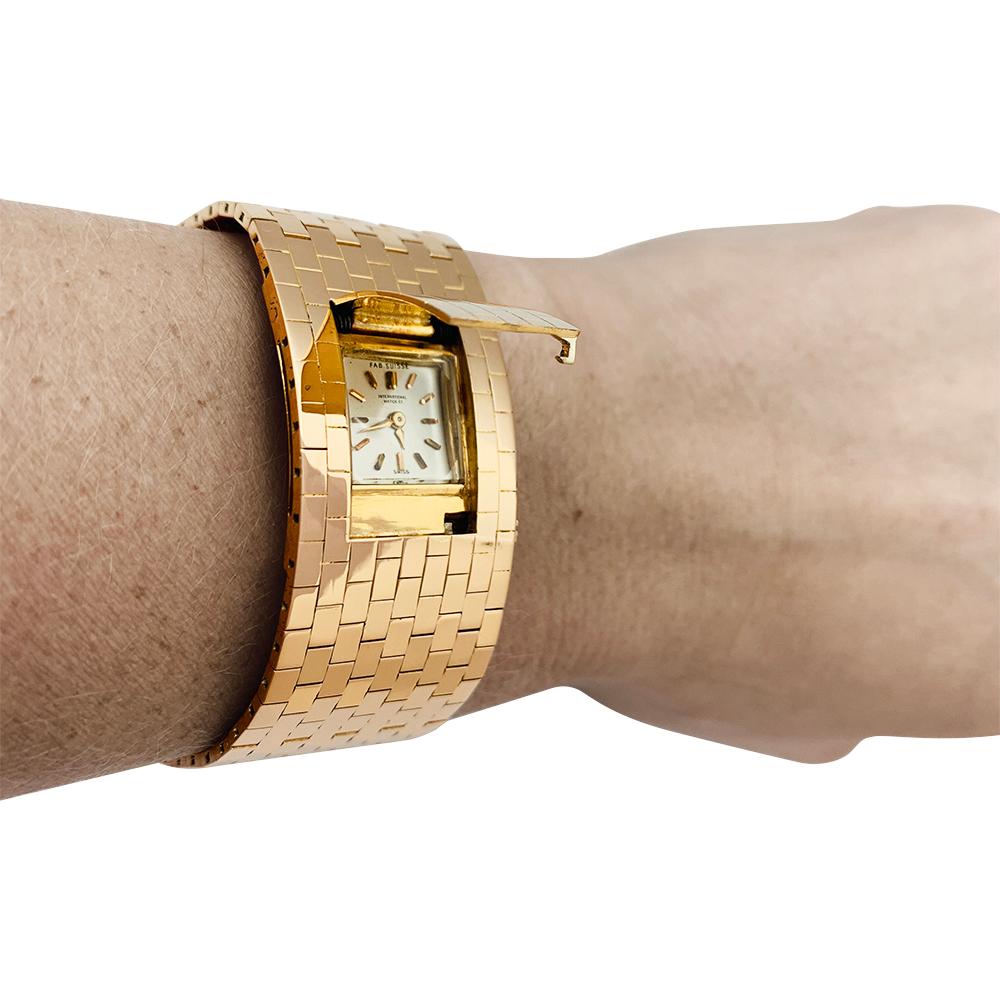 Rose Gold IWC Watch Bracelet For Sale 1