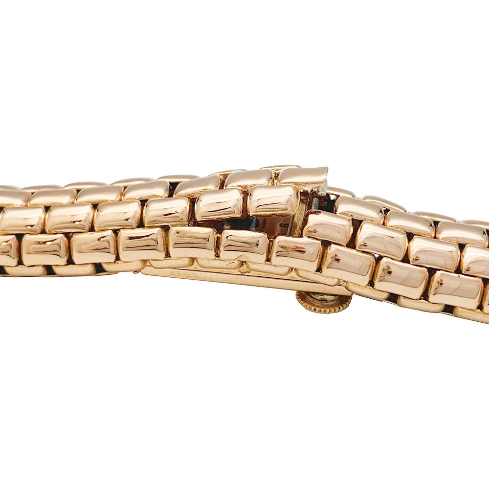 Women's Rose Gold Jaeger LeCoultre Bracelet Watch