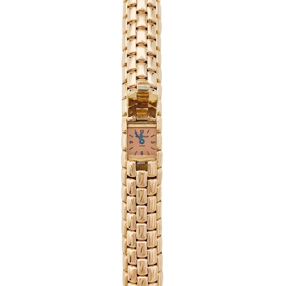 Rose Gold Jaeger LeCoultre Bracelet Watch 1