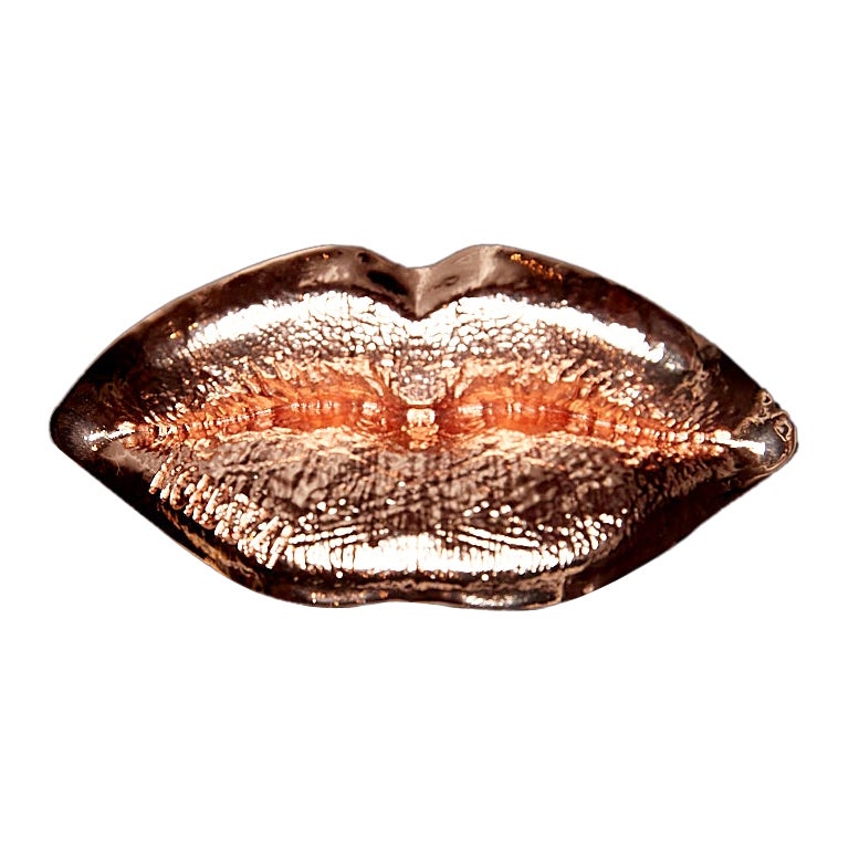 Anillo Labios Oro Rosa