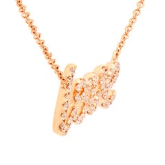 Rose Gold "Love" Necklace
