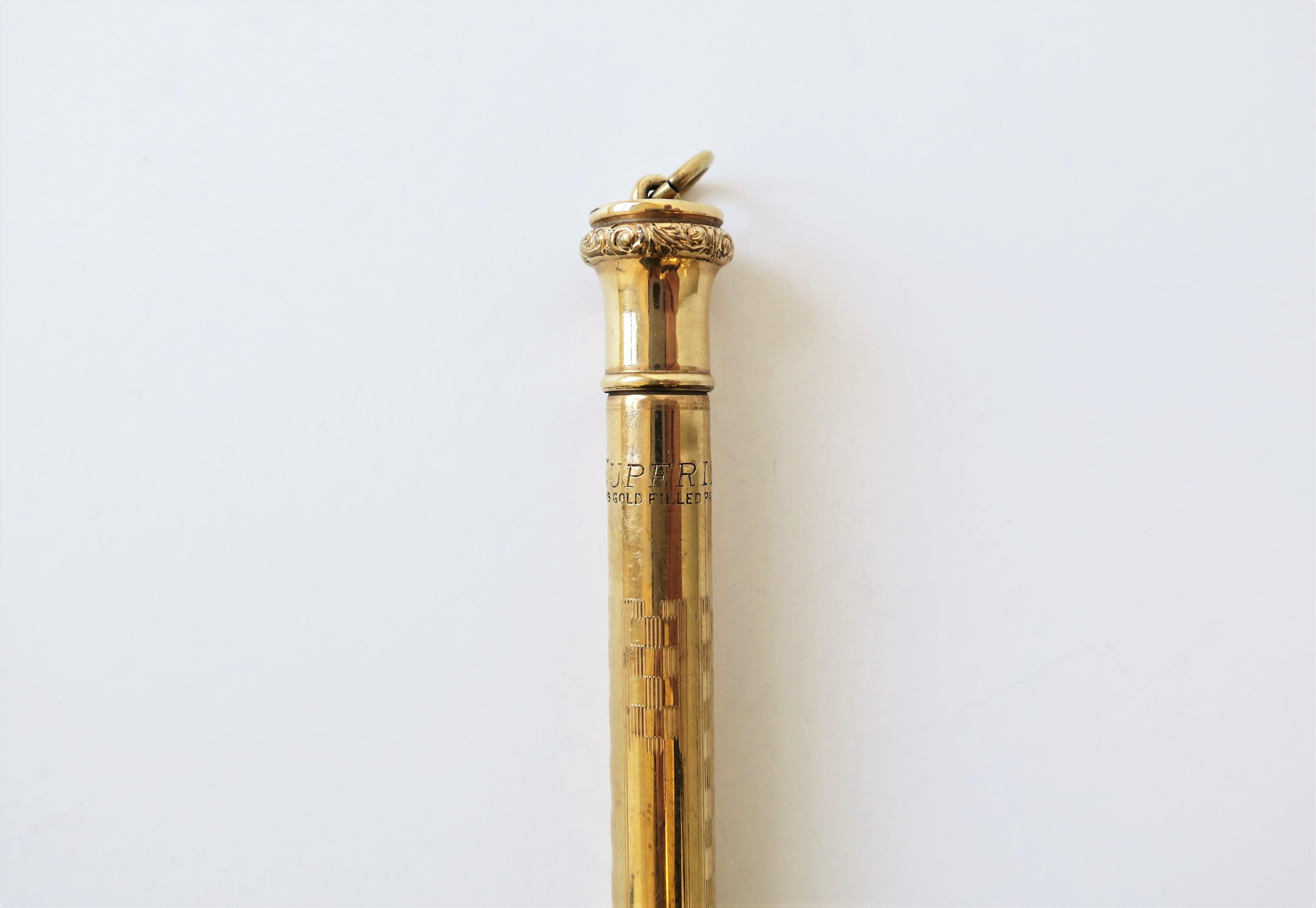 Roségold Gold geflochtener Mechanischer Bleistift 1