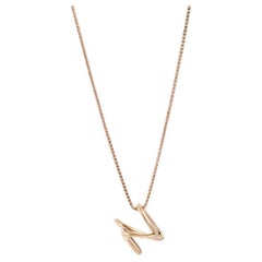 Rose Gold Plated Sterling Silver Apex Necklace