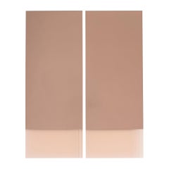 Rose Gold Rectangular Mirror - Contemporary IDA Mirror No. 4 by Ben & Aja Blanc