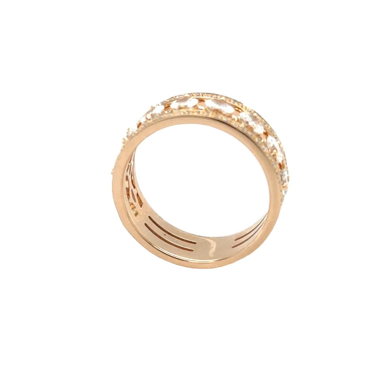 Contemporary Rose Gold Ring For Sale