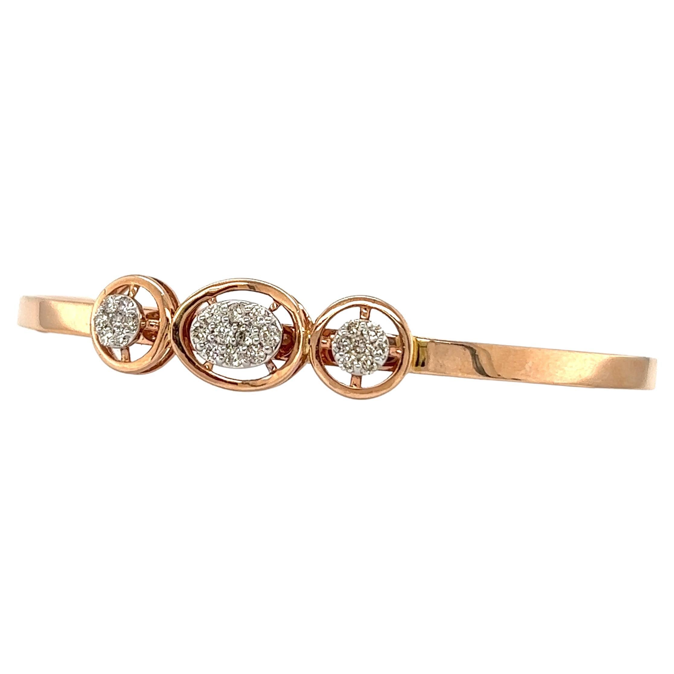 Rose Gold Romance Bracelet For Sale
