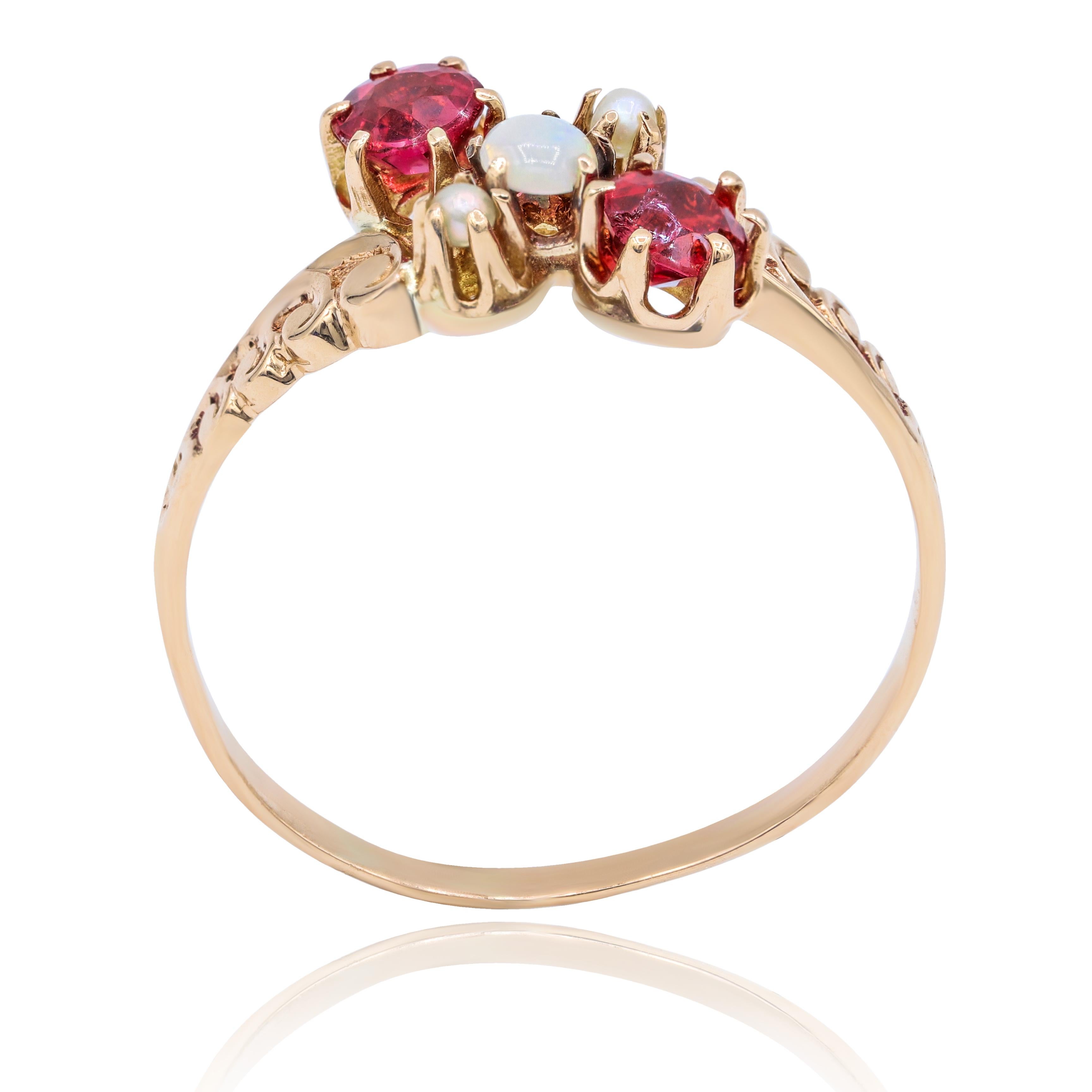 opal fashion rings