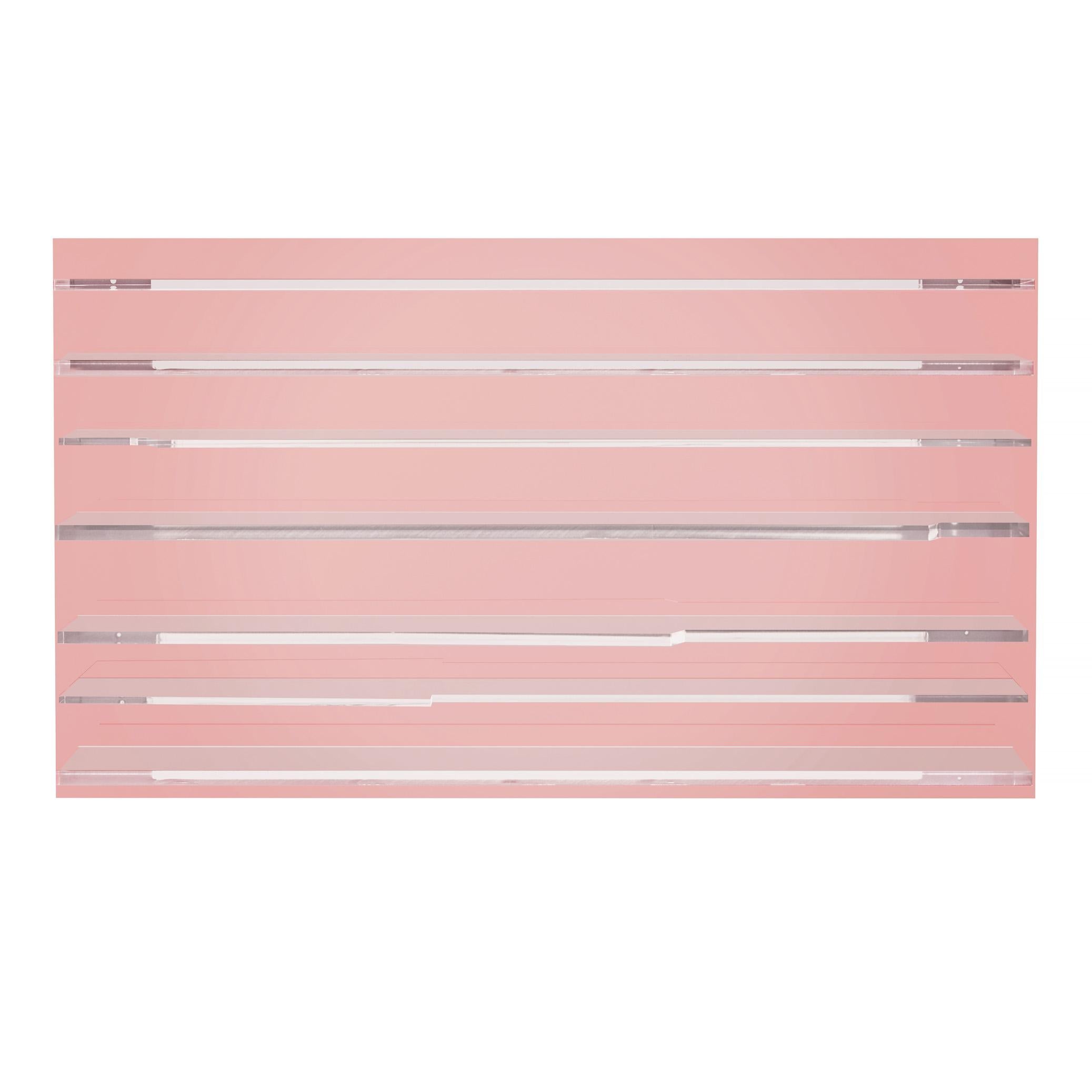 Roségoldenes Sapere bücherregal von Migdalia Salazar, Spiegel-Acrylregal (Italienisch) im Angebot