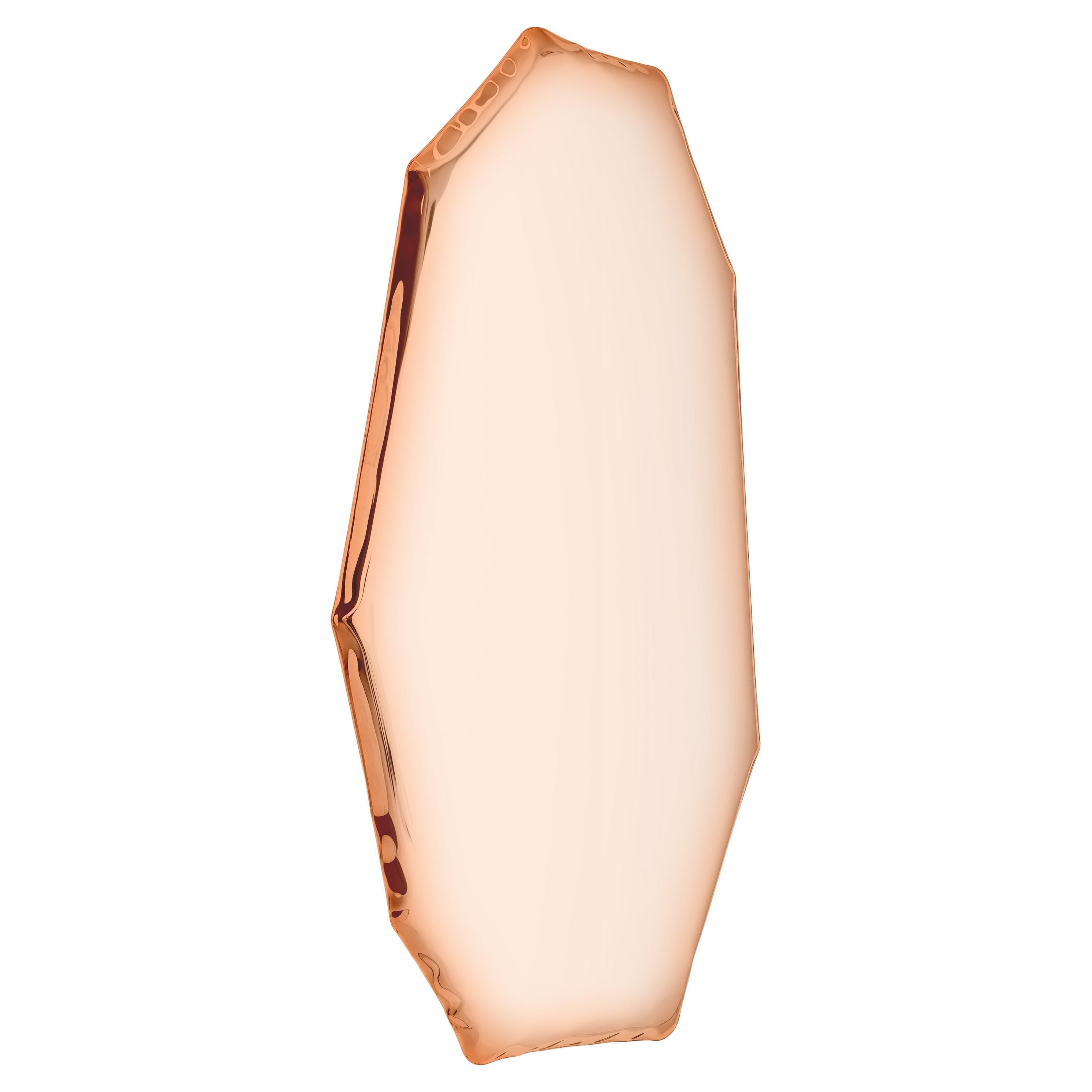 Rose Gold Tafla C3 Sculptural Wall Mirror by Zieta For Sale