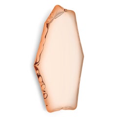Rose Gold Tafla C4.5 Sculptural Wall Mirror by Zieta