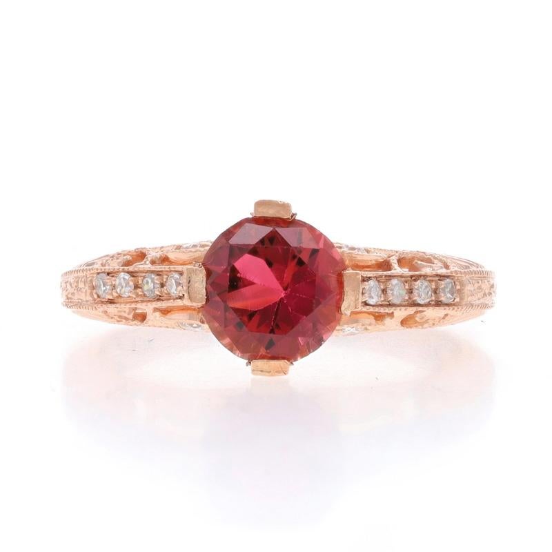 Dimensione: 6 1/2
Costo della taglia: Una taglia in più per $50 o una taglia in meno per $40

Contenuto del metallo: Oro rosa 10k

Informazioni su A. Stone

Tormalina naturale
Carati: 1.03ct
Taglio: Rotondo
Colore: rosa

Diamanti naturali
Carati: