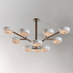 Rose Grande Ceiling Light by Gaspare Asaro-Bronze Finish