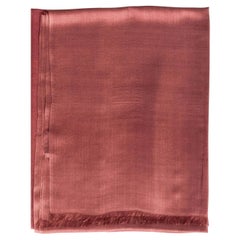 Rose Handloom Cashmere Silk Scarf