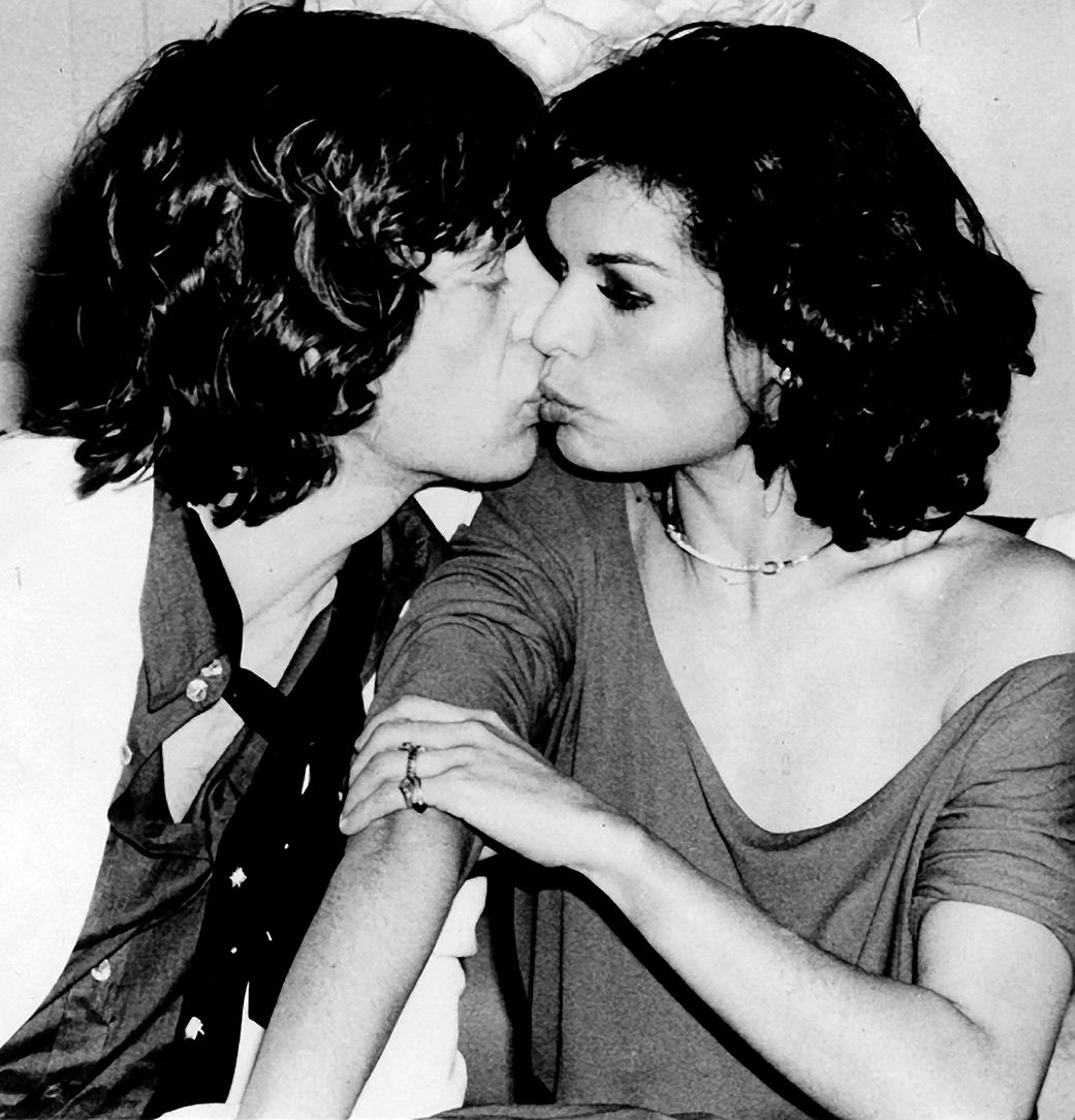 Rose Hartman Portrait Photograph - Mick and Bianca Jagger, Bianca's Birthday, Studio 54