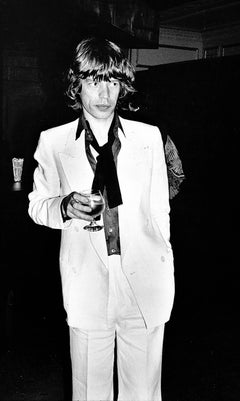 Mick Jagger Drinking at Studio 54 Fine Art Print