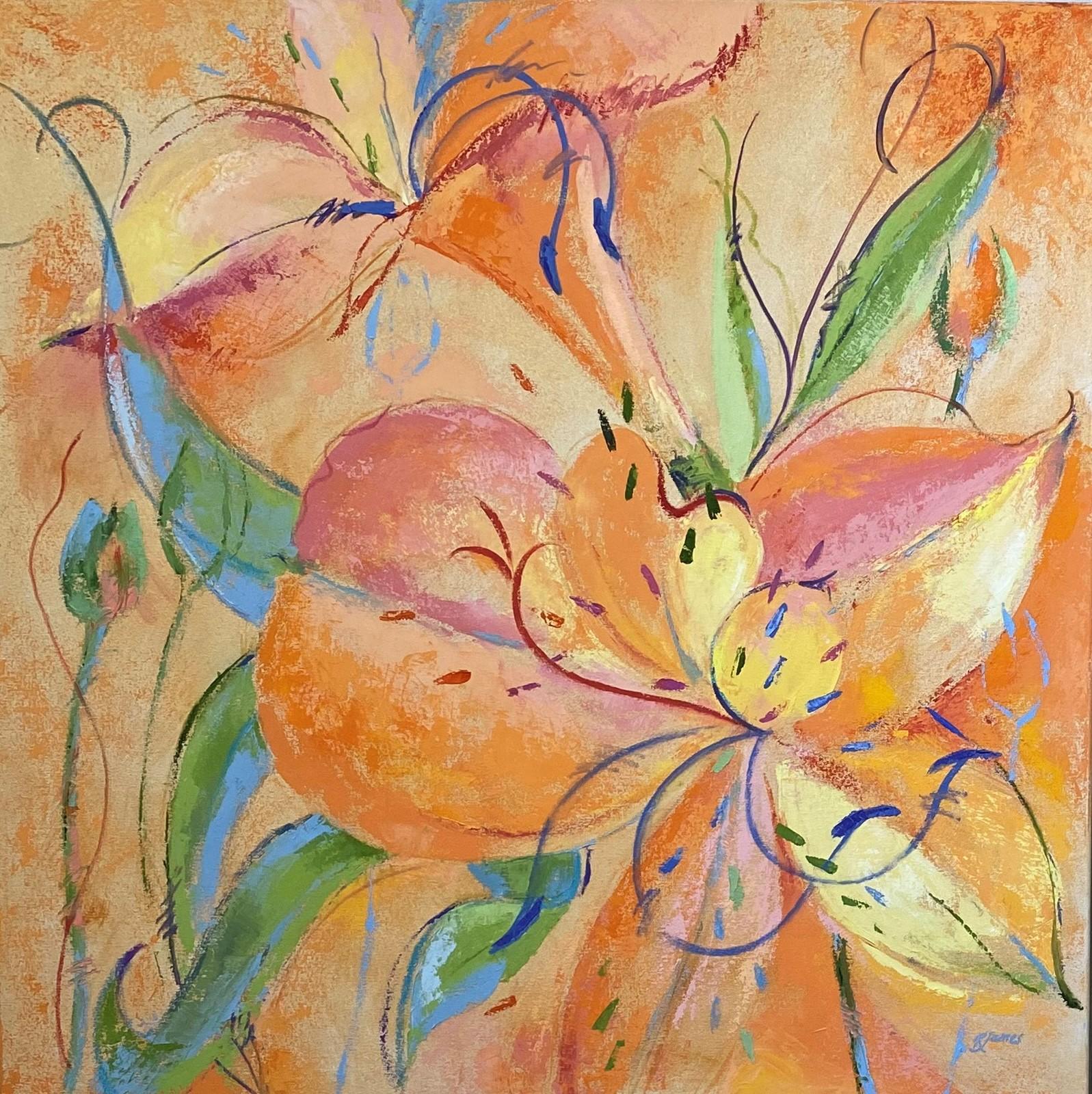 Stamen on the Loose 36 X 36