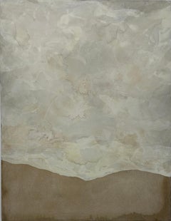 ABSTRACT Artista contemporaneo francese Rose Madone Nuova opera d'arte forma colori della terra